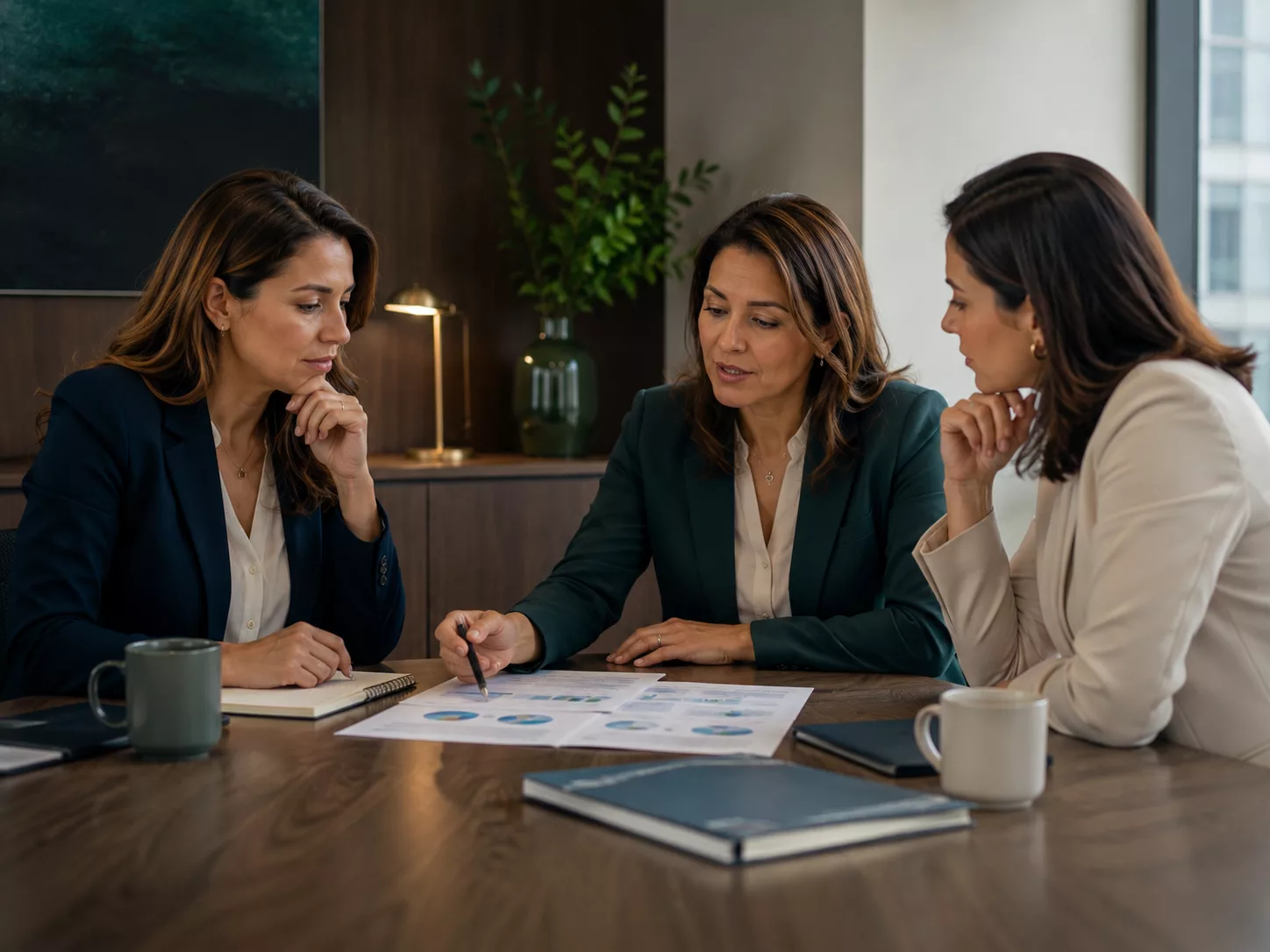Equipo revisando criterios de validación de un tercero crítico
